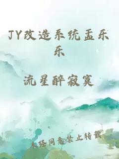 JY改造系统盂乐乐